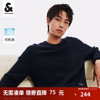 杰克琼斯 杰克·琼斯（JACK&JONES）秋季男装潮流上衣时尚毛衣圆领针织衫