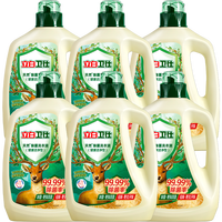 Liby 立白 卫仕 天然除菌洗衣液 2kg*6瓶 雨林茶花