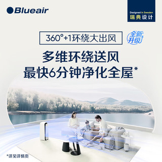 Blueair 布鲁雅尔 空气净化器 除甲醛雾霾颗粒物除过敏源 7重净化家装污染直接分解甲醛 智能菌盾pro8640i