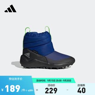 adidas阿迪达斯ActiveSnow C.RDY C男小童舒适运动雪地靴 蓝/黑 30.5(180mm)