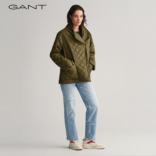 GANT 甘特 女士时尚宽松棉服外套|4700275 349 XXS