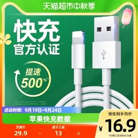 88VIP：GUSGU 古尚古 适用苹果14数据线iPhone13充电线器12手机11快充ipad加长线