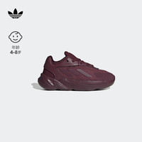 adidas阿迪达斯三叶草OZELIA EL C男小童经典运动复古老爹鞋 白色 28(165mm)