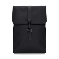RAINS 时尚百搭双肩包书包电脑包防水运动包大容量背包Rucksack W3黑色