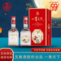 wuliangye五粮液52度浓香型白酒飘香500ml2瓶
