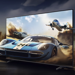 samsung三星玄龙骑士z975英寸超低延迟游戏电视120hz超薄4k