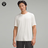 lululemon 丨Silk-Blend 男士丝质混纺宽松款T恤LM3EXZS 白蛋白 XS