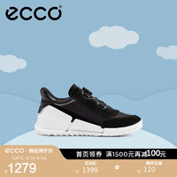 爱步（ECCO） 女童运动鞋 跑鞋轻便软底童鞋 健步711743 黑色71174351094 37码