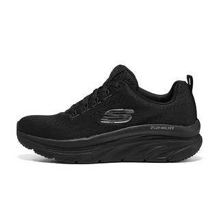 斯凯奇Skechers女士绑带运动鞋防滑耐磨149368 全黑色171 38