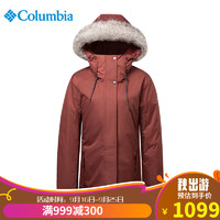 Columbia哥伦比亚羽绒服女冬季外套户外防寒保暖650蓬 WL9480 679 M 