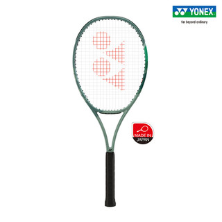 YONEX/尤尼克斯 PERCEPT 100 23年 专业高弹性碳素网球拍yy 橄榄绿G1(约300g)(空拍)