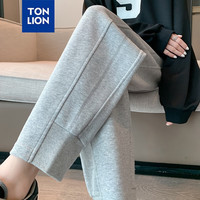 唐狮【WP】休闲裤女2023秋冬新款束脚加绒哈伦萝卜裤女式 /无绒款