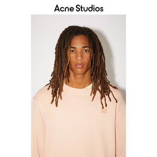 Acne Studios 男女同款Face表情徽标圆领运动衫CI0076 淡粉色 M
