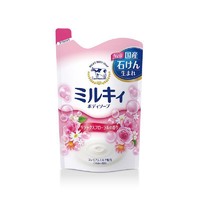 PLUS会员：COW STYLE 滋润保湿沐浴露 花香味 补充装400ml