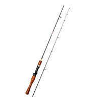 马口竿碳素ul调路滑竿插接竿实心微物竿白条路亚钓鱼竿 1.5米枪柄