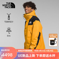 北面（The North Face）UE先锋系列GORETEX冲锋衣男硬壳外套防水透气秋季|831M ZU3/黄色 S/170