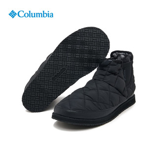 Columbia哥伦比亚户外男热能反射保暖轻巧夹棉靴BM2076 010（黑色） 41(26cm)