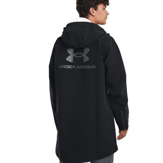 安德玛（UNDERARMOUR）Storm男子3层防护训练运动外套1375446 黑色002 XL