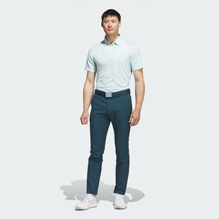 阿迪达斯（adidas）高尔夫服装男士运动裤23年 休闲透气长裤 微弹舒适裤子 IJ0156 雾霾蓝 3XL