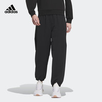 adidas阿迪达斯轻运动女装秋季束脚运动裤IP7079 黑色 A/XS