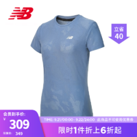 NEW BALANCE NB23Q SPEED系列女款舒适透气百搭运动跑步短袖T恤 MYL WT33281 M