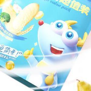 小鹿蓝蓝 益生菌冻干溶溶米饼多口味宝宝儿童零食品牌20g X1盒