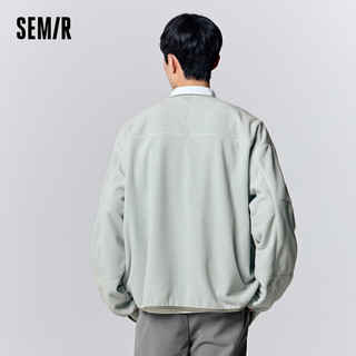 森马（Semir）外套男夹克时尚户外运动上衣潮 土灰绿40967 160/80A/XS