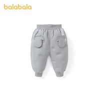 巴拉巴拉 男女婴童羽绒裤冬装新款保暖加厚休闲百搭裤