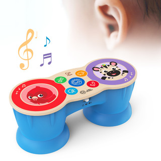 Hape智能触感多功能电子鼓婴儿手拍鼓音乐玩具早教男女宝宝鼓