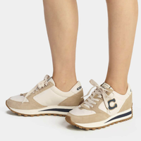 COACH 蔻驰 麂皮拼接运动女鞋