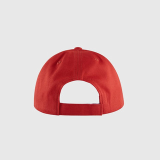 Gap男童秋季2023LOGO拼色棒球帽鸭舌帽824594儿童装休闲帽 大红色 S/M