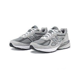 NEW BALANCE NB23男鞋女鞋990V4系列美产复古运动休闲鞋 灰色 U990GR4 39.5(脚长24.5cm)