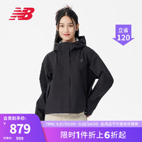 NEW BALANCE NB23女款潮流百搭拉链连帽夹克风衣外套 BK 5AD37252 XL