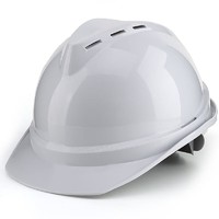 尔苗 头盔 安全帽 新国标V型透气ABS防砸