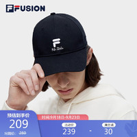 FILA  FUSION 斐乐潮牌棒球帽中性2023时尚休闲鸭舌帽运动遮阳帽