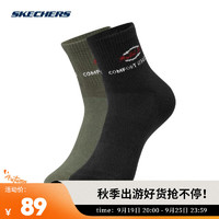 斯凯奇（SKECHERS）中性短筒袜 P123U004-020S S