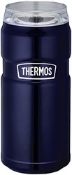 THERMOS 膳魔师 户外系列 保冷罐架 500ml罐用 两用型 午夜蓝 ROD-005 MDB