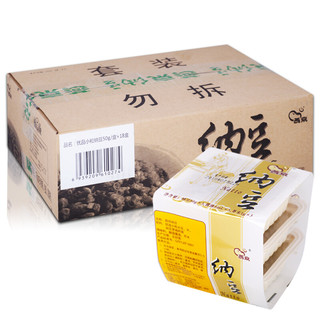 燕京啤酒 燕京纳豆 优品小粒纳豆 50g*18盒 整箱 （解冻即食 拉丝纳豆）