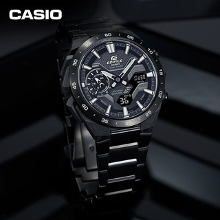 CASIO 卡西欧 EDIFICE ECB-2200 商务男表休闲防水男士手表智能蓝牙 ECB-2200YDC-1APR