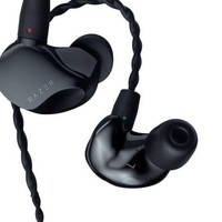 RAZER 雷蛇 虎鳗 入耳式圈铁有线耳机 黑色 3.5mm