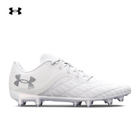 安德玛（UNDERARMOUR）秋冬Clone Magnetico Pro3.0男女运动足球鞋3027038 白色100 46