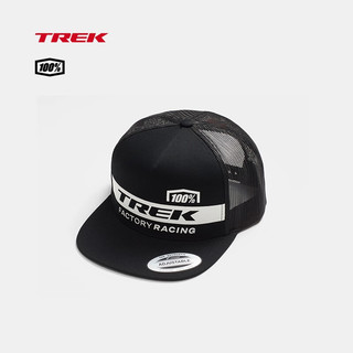 崔克（TREK）100%  Factory Racing舒适透气潮酷休闲棒球帽 黑色