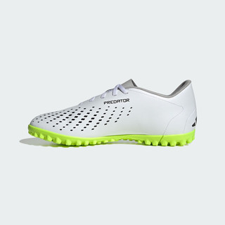 adidas阿迪达斯PREDATOR ACCURACY.4 TF男女硬人造草坪足球鞋 白色/黑色 42(260mm)