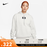 耐克（NIKE）女子加绒篮球连帽衫 SABRINA FJ4450-072 XS