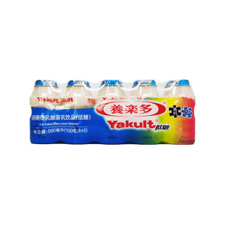 Yakult 养乐多 低糖 活菌型乳酸菌乳饮品 100ml*5瓶