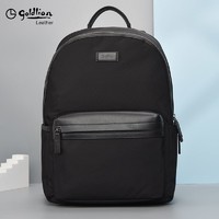 goldlion 金利来 双肩包男士背包休闲帆布电脑包2022新款旅行包包大容量男包
