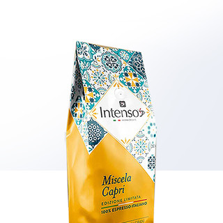 Intenso 乌干达咖啡豆意大利原装进口意式浓缩特浓手冲1kg