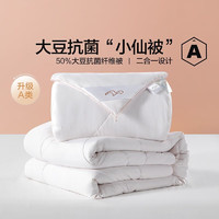 MERCURY 水星家纺 子母被大豆纤维被秋冬四季冬被芯 柔妍PLUS大豆二合一被（150cm×210cm）