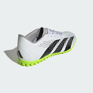 adidas阿迪达斯PREDATOR ACCURACY.4 TF男女硬人造草坪足球鞋 白色/黑色 40.5(250mm)