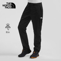 THE NORTH FACE北面男裤秋冬款户外抓绒内里二合一徒步舒适防水冲锋裤5AXZ JK3 XL/36